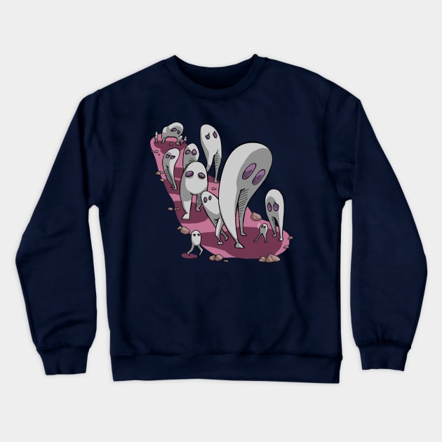 Nightcrawlers Crewneck Sweatshirt by Khelekmir